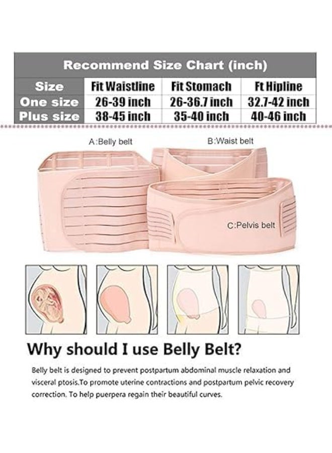 3-in-1 Postpartum Recovery Support Wrap Belt (L) - Image 4