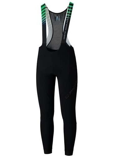 SHIMANO S-Phyre Black Tights with Green Logo Xxl  - Image 1
