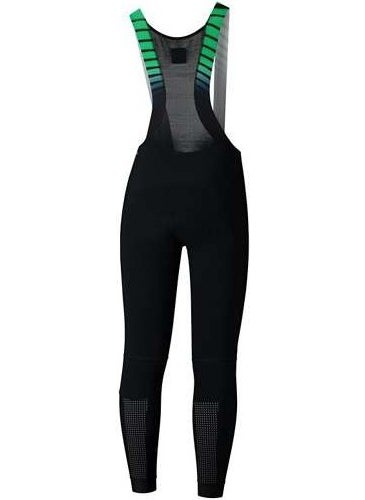 SHIMANO S-Phyre Black Tights with Green Logo Xxl  - Image 2