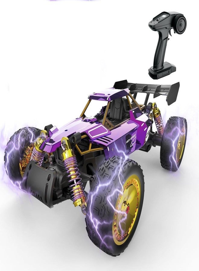 Onecado RC Car, Remote Control Cars W/Metal Shell Proportional Throttle for 40 Min Play, High Speed Radio Controlled 1:14 Monster Truck, All-Terrain 2.4GHz RTR Buggy for Boys Girls (Heavy Box) - Image 1