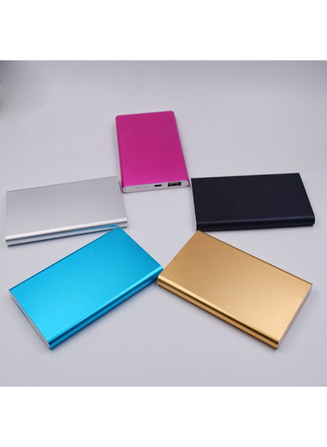 Generic Light And Thin Mobile Power Supply 10000 MA Shared Power Bank Mini Metal Power Bank Printing LOGO-Power Capacity:10000 Ma (micro)  - Image 3