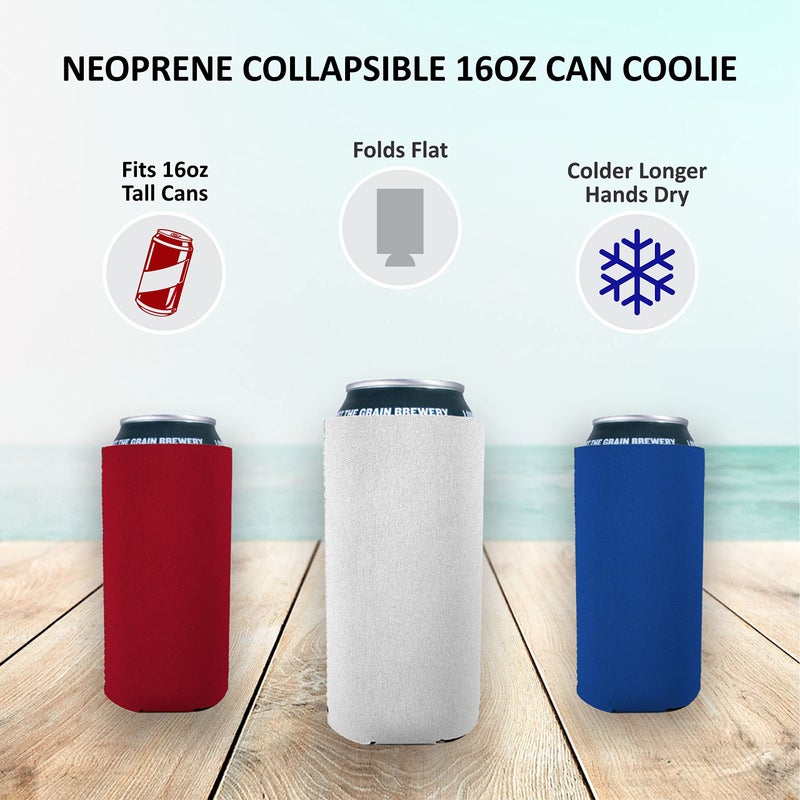 كولي جانكشن فارغة النيوبرين 16 أوقية. Can Coolies (2 عبوة الملكية الأزرق)  - Image 4