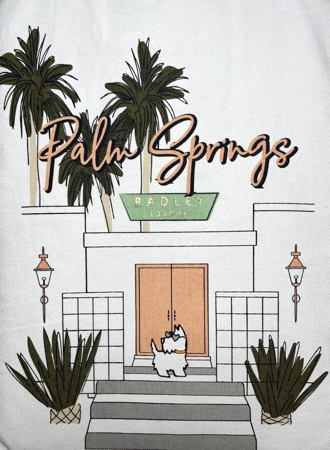 RADLEY London Palm Springs California Responsible Medium Canvas Tote Bag - Image 3