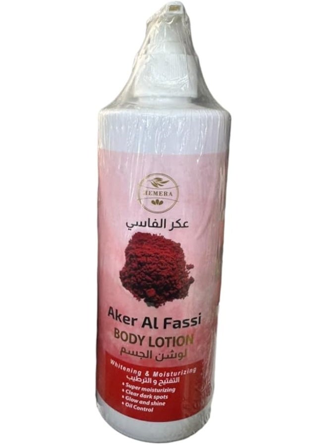 Hemera Aker Al Fassi Body Lotion, Whitening and Moisturising, Dark Spot Control, 500ml - Image 2