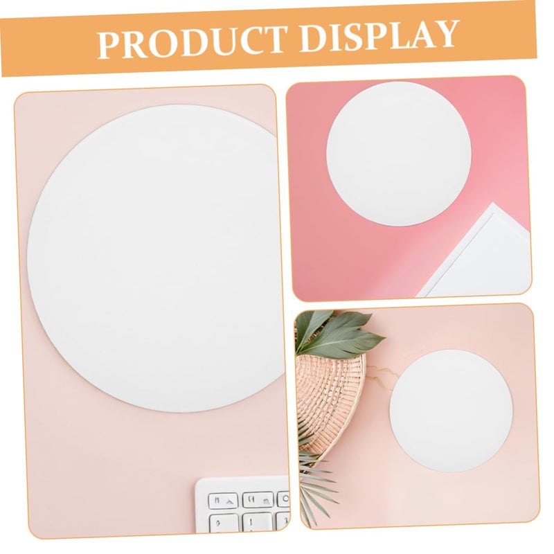 Round Acrylic Lamp Shade Diffuser Cover for Ceiling Pendants and Tabletop Lighting Translucent Panel - Image 4