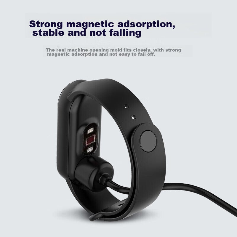 KOVOL Charging Cable Compatible with Xiaomi Smart Band 7/7NFC/6/6NFC/5/5NFC Fitness Tracker, Magnetic Charging Dock [Upgraded Chip | High-Quality Cable] - Image 2