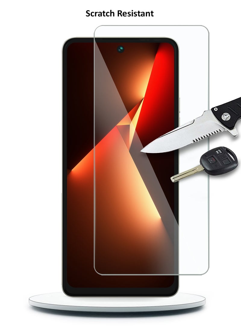 Wtech - Tecno Pova 5 4G 2023 / Tecno Pova 5 Pro 5G 2023 9H 2.5D Tempered Glass Screen Protector (MSG9CN) - Clear - Image 1