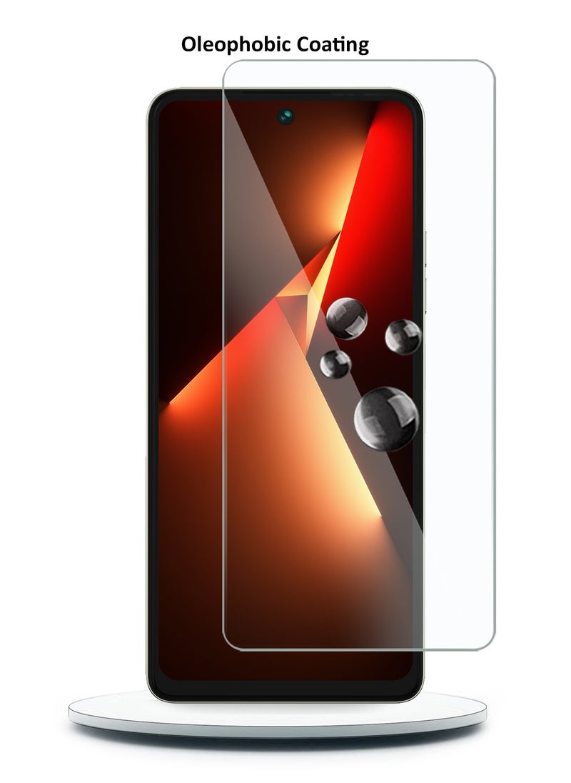 Wtech - Tecno Pova 5 4G 2023 / Tecno Pova 5 Pro 5G 2023 9H 2.5D Tempered Glass Screen Protector (MSG9CN) - Clear - Image 1
