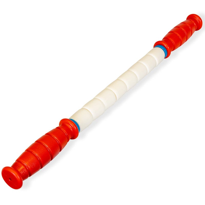 Nine for Nine Massage Stick 18" Flexible Handheld Spindle Massage Roller (Will Contour to Any Muscle) - Full Body Muscle Recovery & Myofascial Release (Medium - 18" Massage Stick) - Image 1