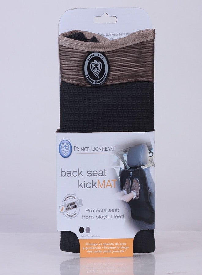 Prince Lionheart Backseat Kick Mat, Brown - Image 5