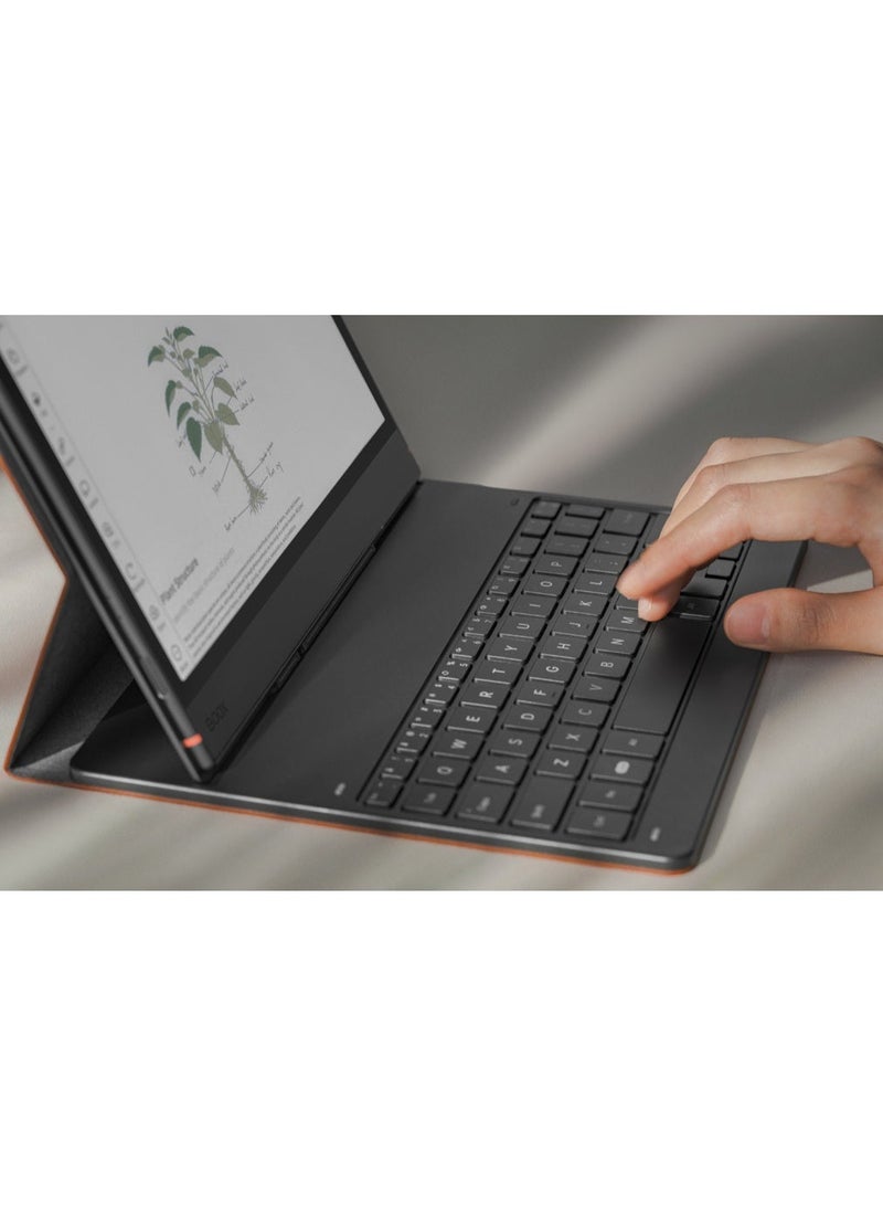 BOOX Magnetic Keyboard Cover for Note Air5 C Full Keyboard with USB-C Pass-Through Charging – Slim Magnetic Design with Detachable Flap & 51 Language Layouts - Image 4