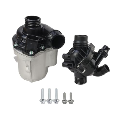 MUNIK 11517632426 Electric Engine Water Pump & Thermostat for BMW 1 3 5 6 7 X3 X4 X5 X6 Z4 Series 335i 535i 640i xDrive 740Li xDrive35i M40i xDrive40is/35is Replace# 11517588885 11537601158 0711990540 - Image 2