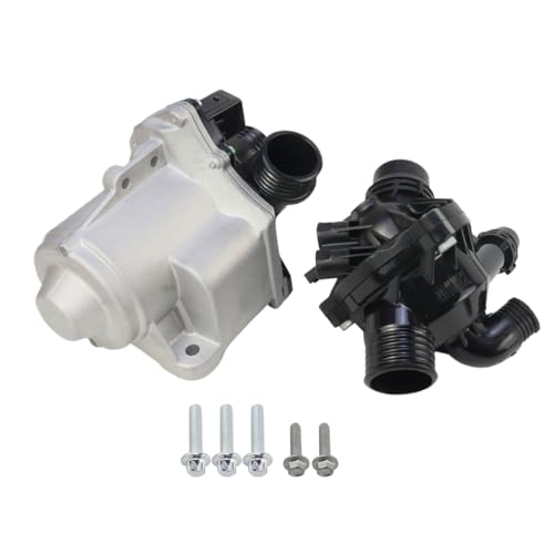 MUNIK 11517632426 Electric Engine Water Pump & Thermostat for BMW 1 3 5 6 7 X3 X4 X5 X6 Z4 Series 335i 535i 640i xDrive 740Li xDrive35i M40i xDrive40is/35is Replace# 11517588885 11537601158 0711990540 - Image 3