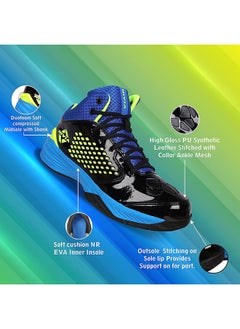 Nivia Men's Warrior-1 PVC Basketball Shoes | Material : PU Synthetic leather  - Image 4