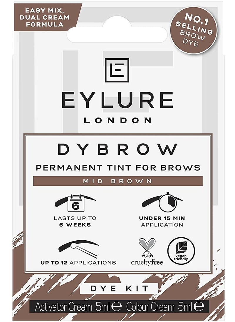 EYLURE - Eyebrow dye kit mid brown - Image 1