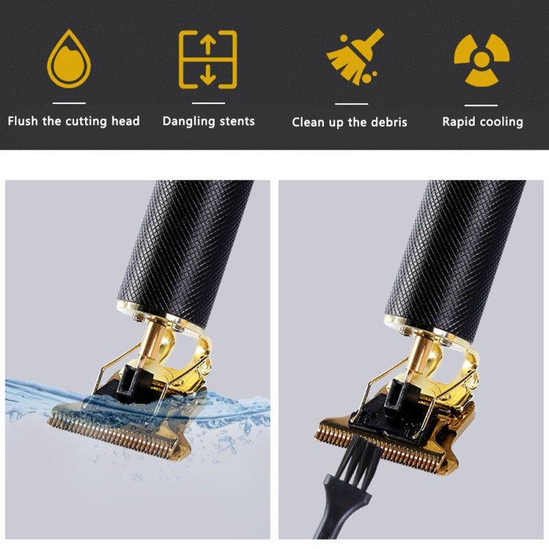 Hair Trimmer: Multicolor, R-shape Obtuse Angle Bladehead, Suspending Bracket Design - Strong High-power Motor, Professional Hair Trimmer for Home Salon Use - Image 2