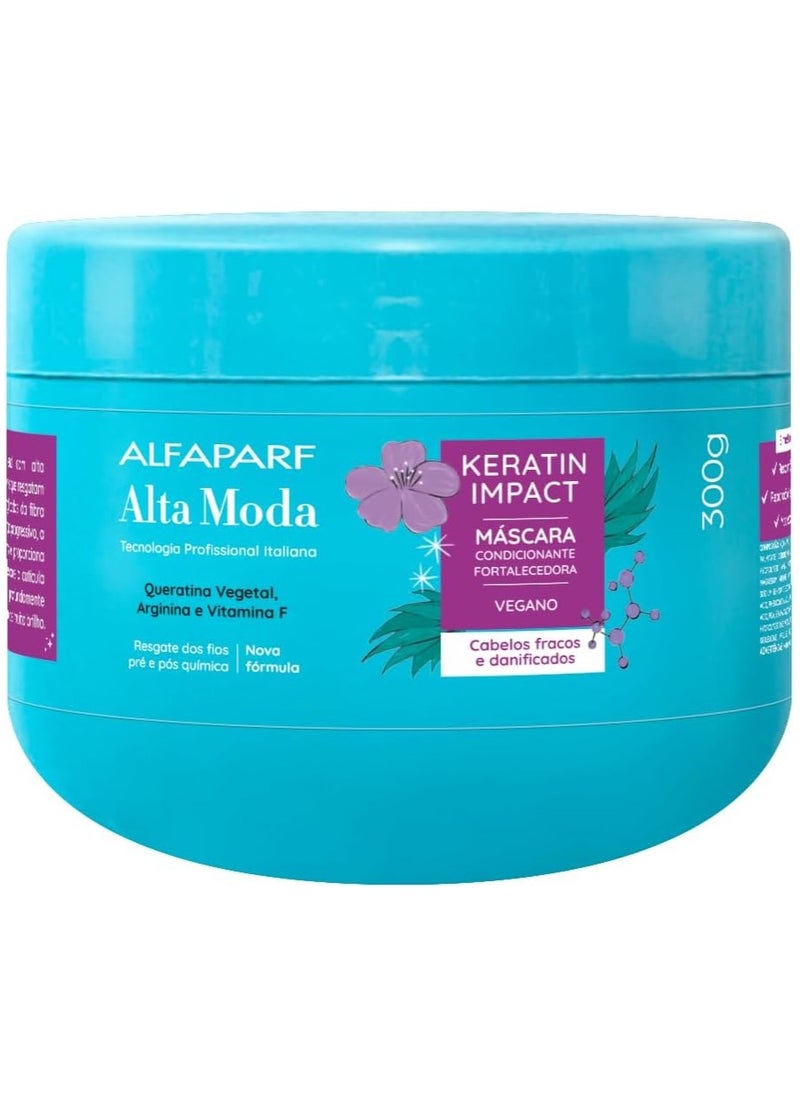 ALFAPARF MILANO Mask Keratin For Weak & Damaged Hair 300G 