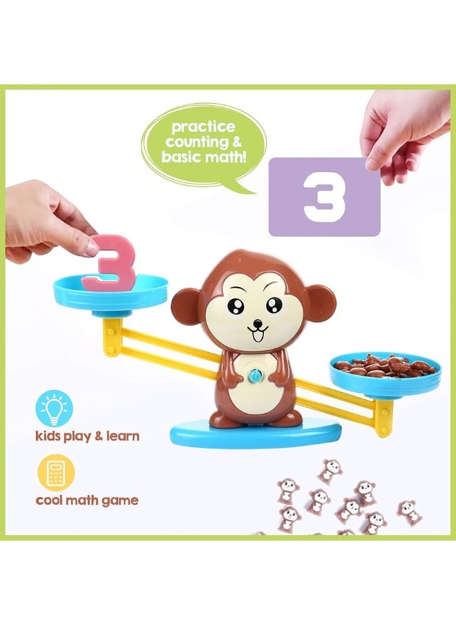 CoolToys CoolToys Monkey Balance Cool Math Game for Girls & Boys | Fun, Educational Children's Gift & Kids Toy STEM Learning Ages 3+ (64-Piece Set)  - Image 3