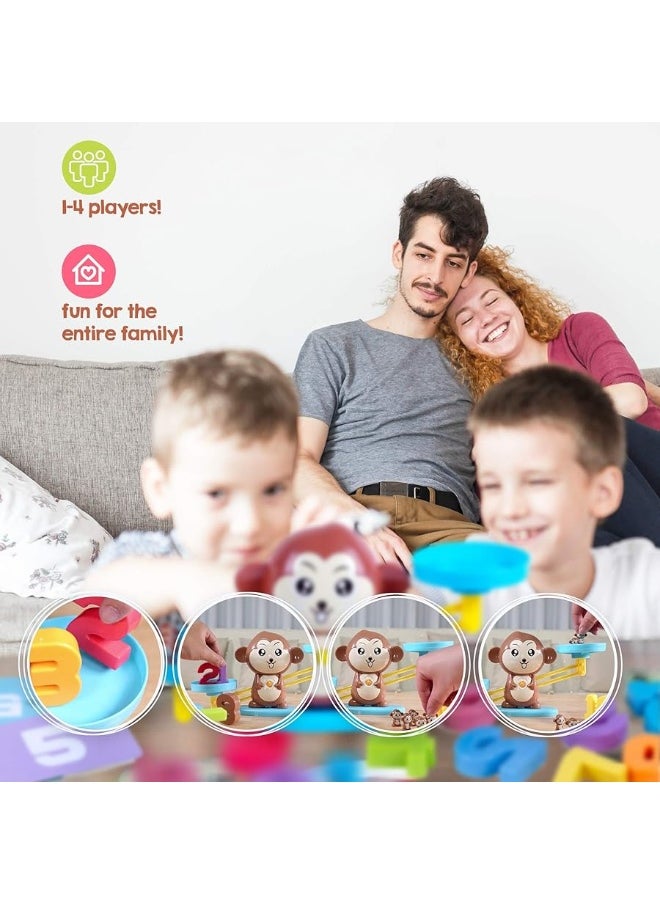 CoolToys CoolToys Monkey Balance Cool Math Game for Girls & Boys | Fun, Educational Children's Gift & Kids Toy STEM Learning Ages 3+ (64-Piece Set)  - Image 5