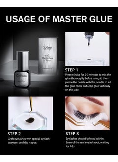GOLLEE Eyelash Extension Glue 0.5-1S Drying time  - Image 4
