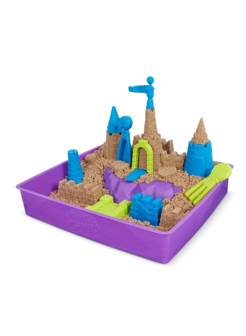 Kinetic Sand مجموعة اللعب قلعة رمل كينيتك ديلوكس - Image 2