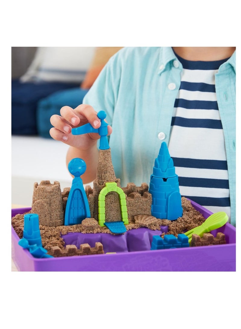 Kinetic Sand مجموعة اللعب قلعة رمل كينيتك ديلوكس - Image 5