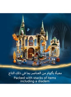 LEGO LEGO 76413 Harry Potter Hogwarts™: Room of Requirement, Castle Toy with Transforming Fire Serpent Figure, Deathly Hallows Modular Building Set  - Image 2
