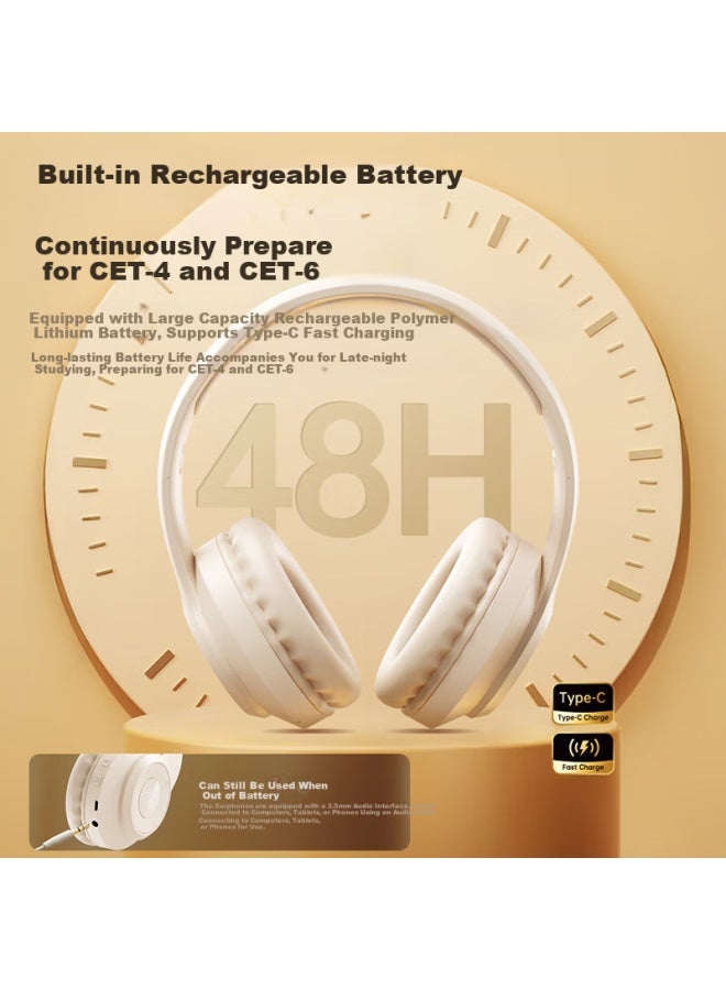 KOVOL Kovol 【self-operated Quality|teaching And Examination Special】cet-4/6 Listening Earphones With Fm Frequency Modulation For Exam Specialized English Bluetooth 46-level Headset-style Doctoral Research R  - Image 5