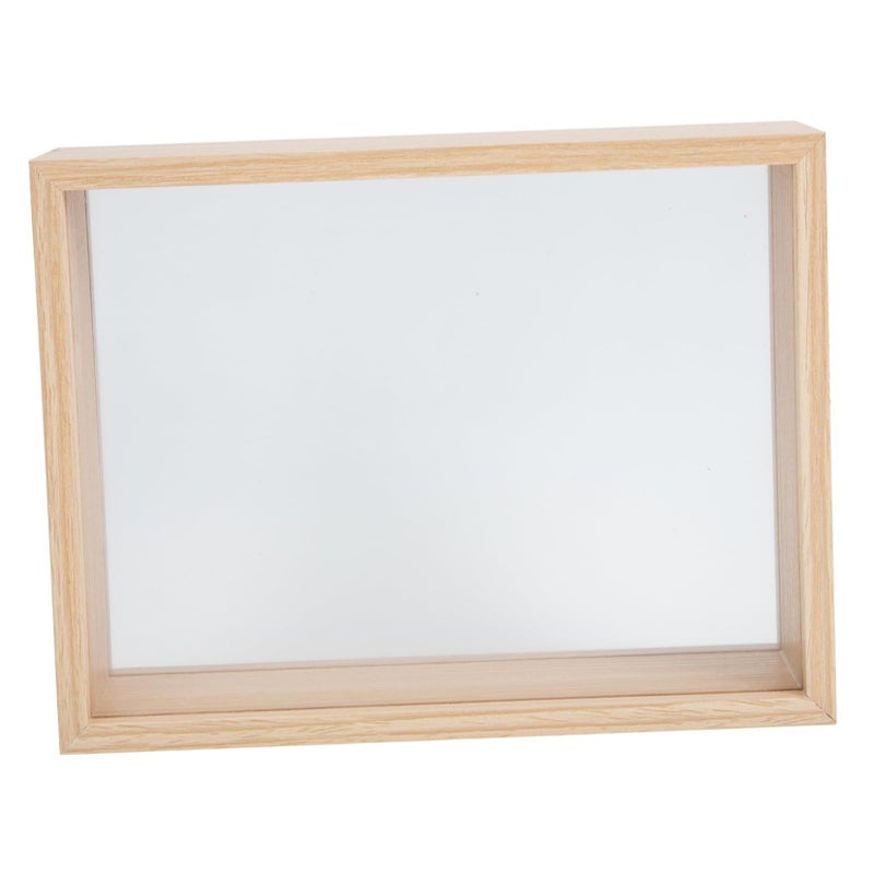 Dried Flower Specimen Frame Wooden Shadow Box Display For Home Decor - Image 2
