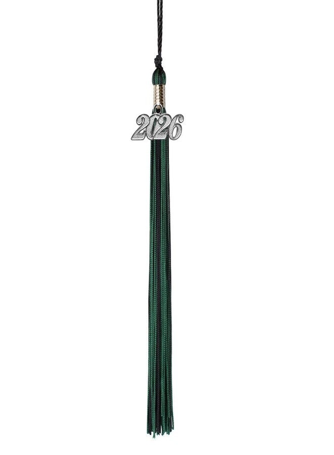 Class Act Graduation Graduation Tassel - Silver Charm - 2 Color, 2026, Blue/White - Image 5