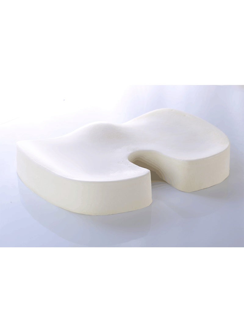 ماكس كمفورت وسادة مقعد جلوس طبي لعلاج آلام الناسور وأسفل الظهر والعمود الفقري و الديسك و الانزلاق الغضروفي , فوم أمريكى عالى الجودة , أزرق - Image 5