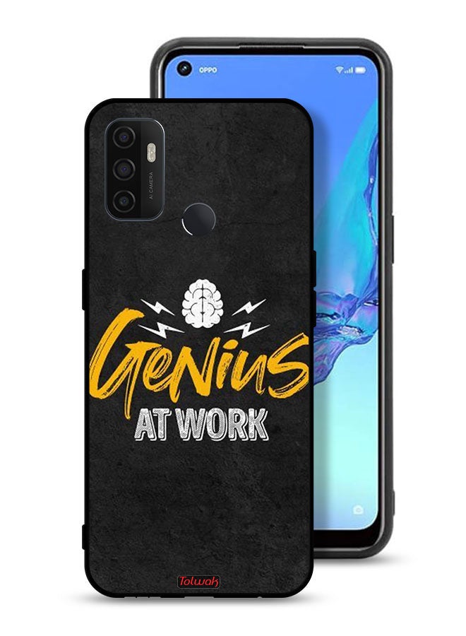 Tolwak Oppo A33 (2020) Protective Case Cover Genius At Work - Image 1