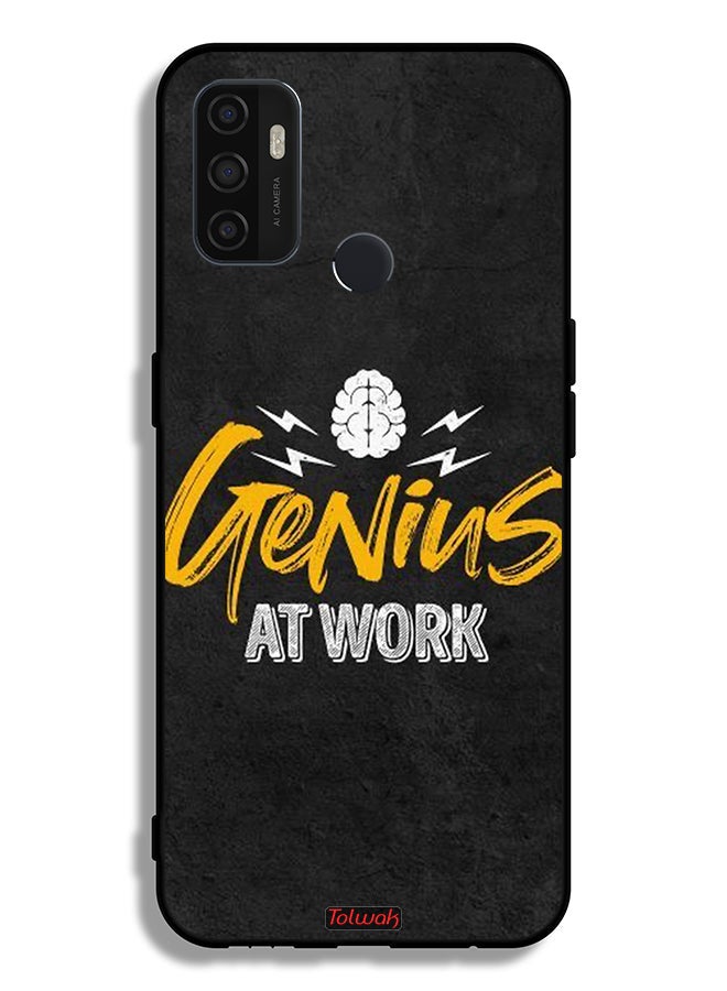 Tolwak Oppo A33 (2020) Protective Case Cover Genius At Work - Image 2