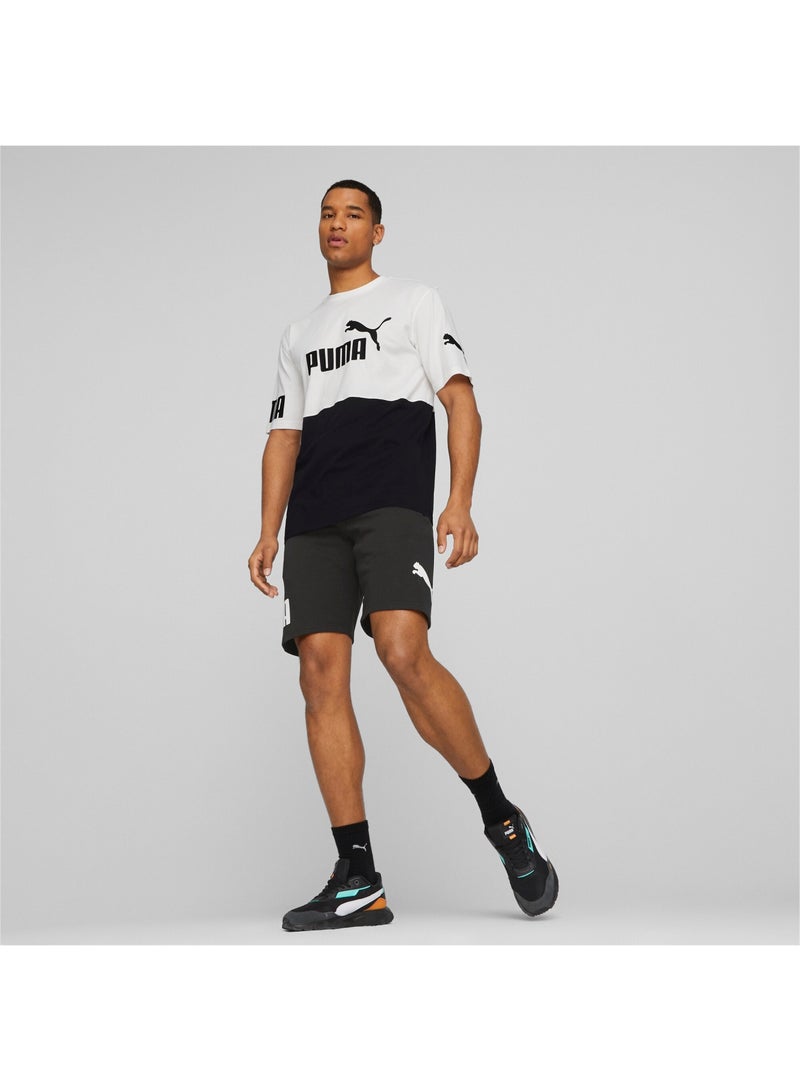 بوما تيشيرت للرجال PUMA POWER Colourblock - Image 3