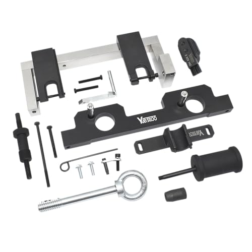 Yuesstloo Camshaft Alignment Timing Tool Kit, Compatible with BMW N20 N26 Engine, with Flywheel Holder Tool & Balance Shaft Tool & Fuel Injector Remover Kit, with Gloves - Image 2