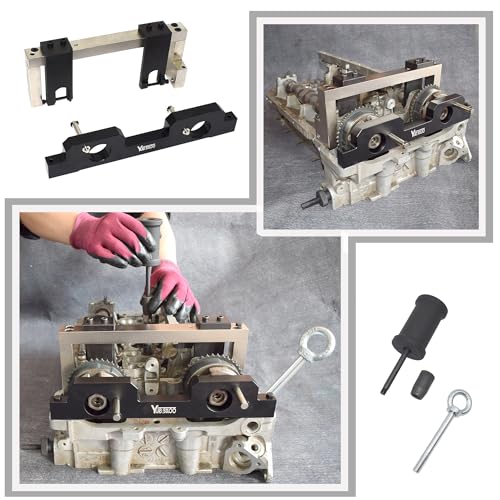 Yuesstloo Camshaft Alignment Timing Tool Kit, Compatible with BMW N20 N26 Engine, with Flywheel Holder Tool & Balance Shaft Tool & Fuel Injector Remover Kit, with Gloves - Image 5