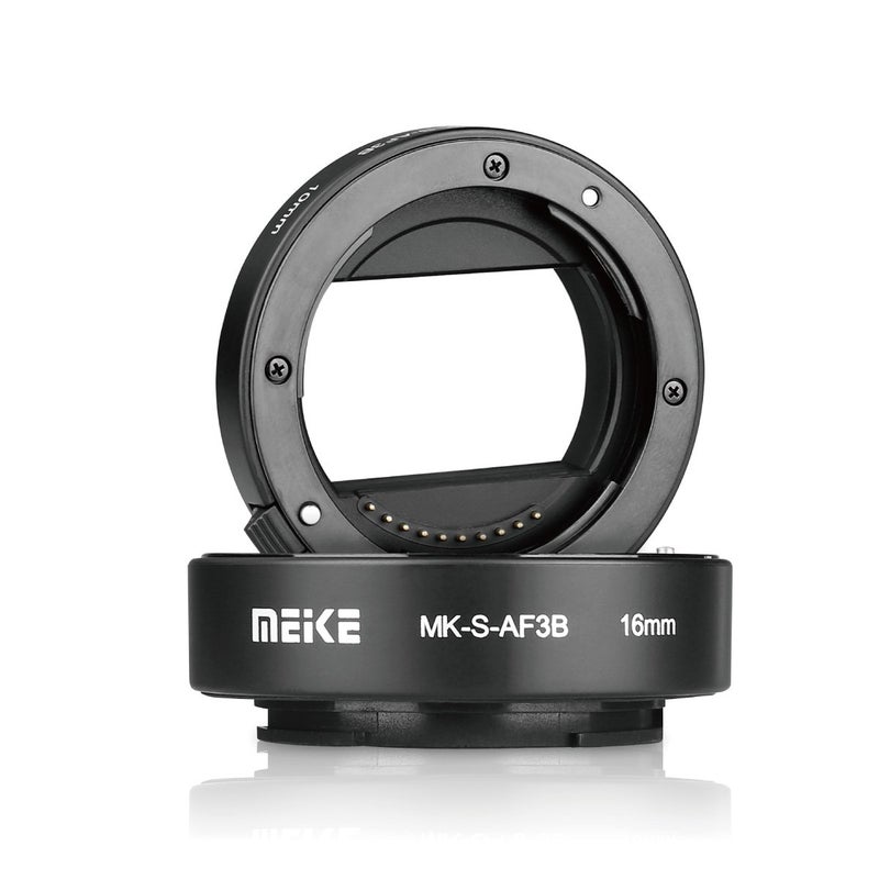 Meike MK-S-AF3B Auto Focus Extension Tube 10mm 16mm For Sony A7 A7M2 NEX 3 NEX 5 NEX 6 A6600 A5000 A6000 A6100 A6300 A6400 A6500 A9 - Image 4