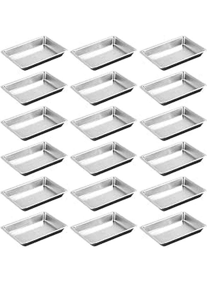 100 Pcs Disposable Square Sauce Dishes Thin Lightweight Stackable Condiment Containers For Soy Sauce Vinegar Bbq Supply - Image 1