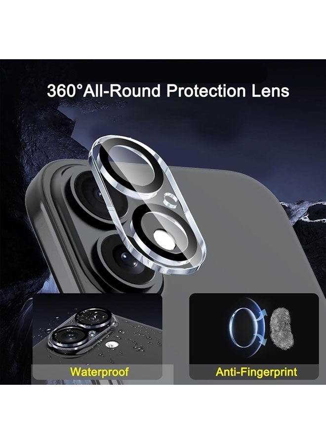 DUSALA Magnetic Case for iPhone 16 Magsafe with Tempered Glass Screen Protector, Camera Protector Drop Protection Clear Cover - Image 5