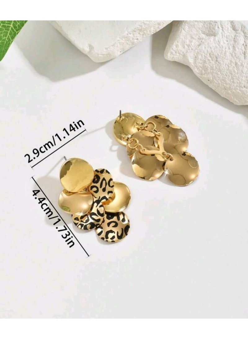 Shein 1 Pair Fashion Minimalist Geometric EARRING - Image 2