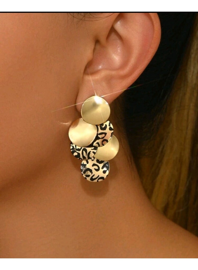 Shein 1 Pair Fashion Minimalist Geometric EARRING - Image 4