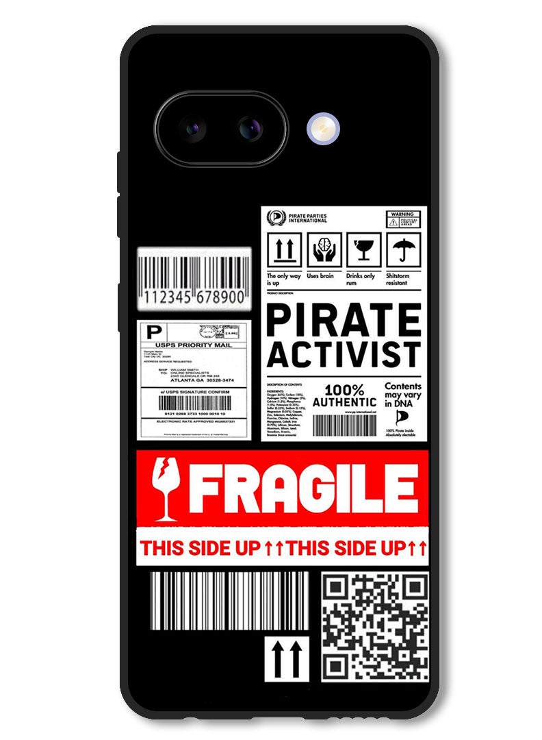 Theodor Case Compatible with Google Pixel 9A Protection Shockproof Bumper Cover Private Activist - Image 1