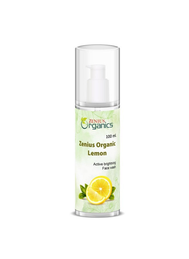 ZENIUS Lemon Face Wash (100ml) With Vitamin E For Naturally Glowing Skin | Removes Excess Oil & Dirt | Suitable For All Skin Types - Image 1