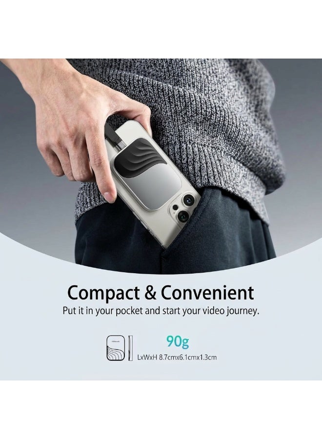 وحدة تخزين اس اس دي محمولة بسعة 512 جيجابايت، سرعة نقل 2000 ميجابايت/ثانية، USB 3.2 Gen 2 x 2 بسرعة 2 جيجابت/ثانية، متوافقة مع Thunderbolt 3/4 و USB4، تعمل مع هواتف iPhone 15 Pro/Pro Max و 16 Pro/Pro Max. - Image 3