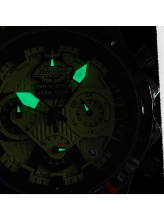 Dickies Men's Multifunctional Contrasting Color Student Sports Watch - Image 2