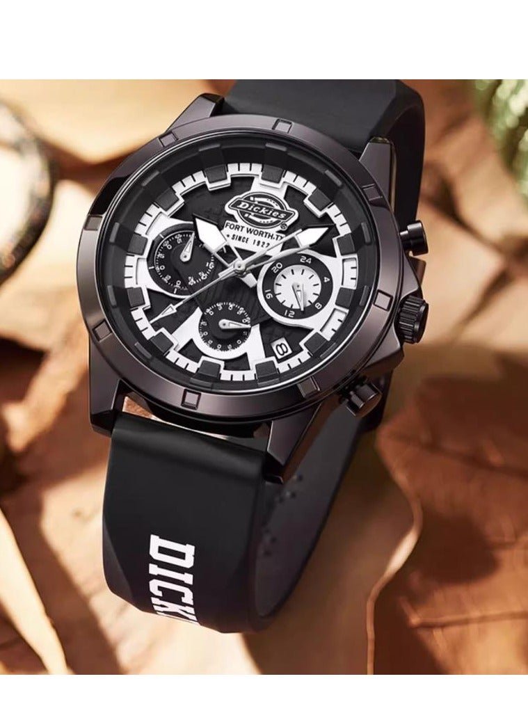 Dickies Men's Multifunctional Contrasting Color Student Sports Watch - Image 3
