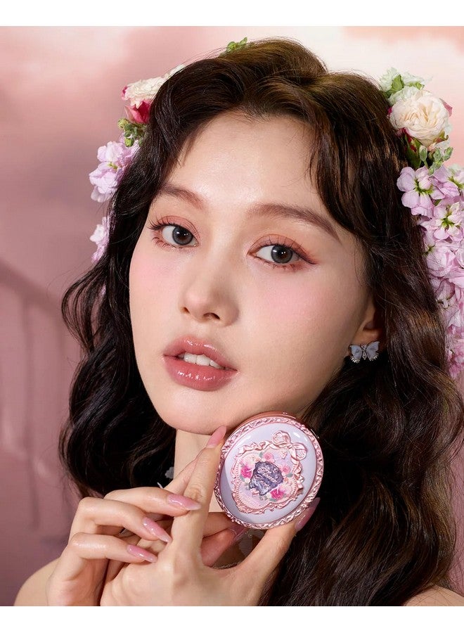 فلاور نوز أحمر خدود منقوش من فلاور نوز ميد سمر فيريتيلز، لمسة نهائية غير لامعة، أحمر خدود قابل للبناء والدمج للخدود، ناعم ويدوم طويلاً للفتيات والنساء (03 باليه فيري، 5 غرام) - Image 4