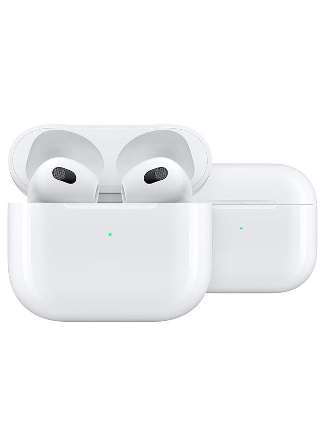 Ocean - Wireless Bluetooth Headset, Wireless Earbuds, Bluetooth Headphones, Immersive Sound, Personalized Spatial Audio, with Lightning Charging Case, White - Image 1