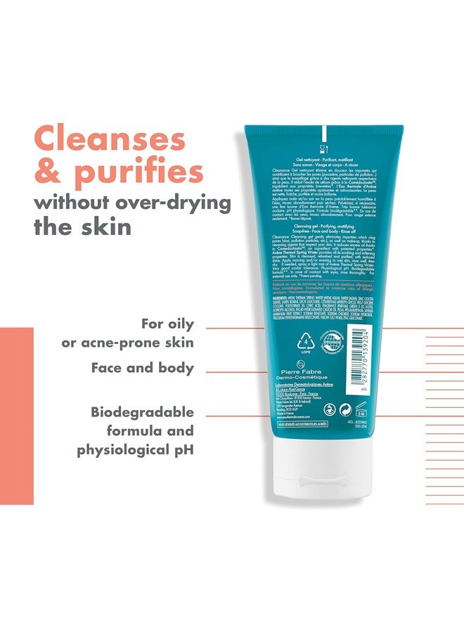 Avene Cleanance Cleansing Gel - Purifying, Mattifying 200 mlml - Image 3