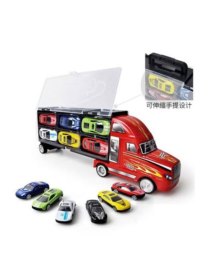 12-Piece Small Car In A Truck Set  - Image 2